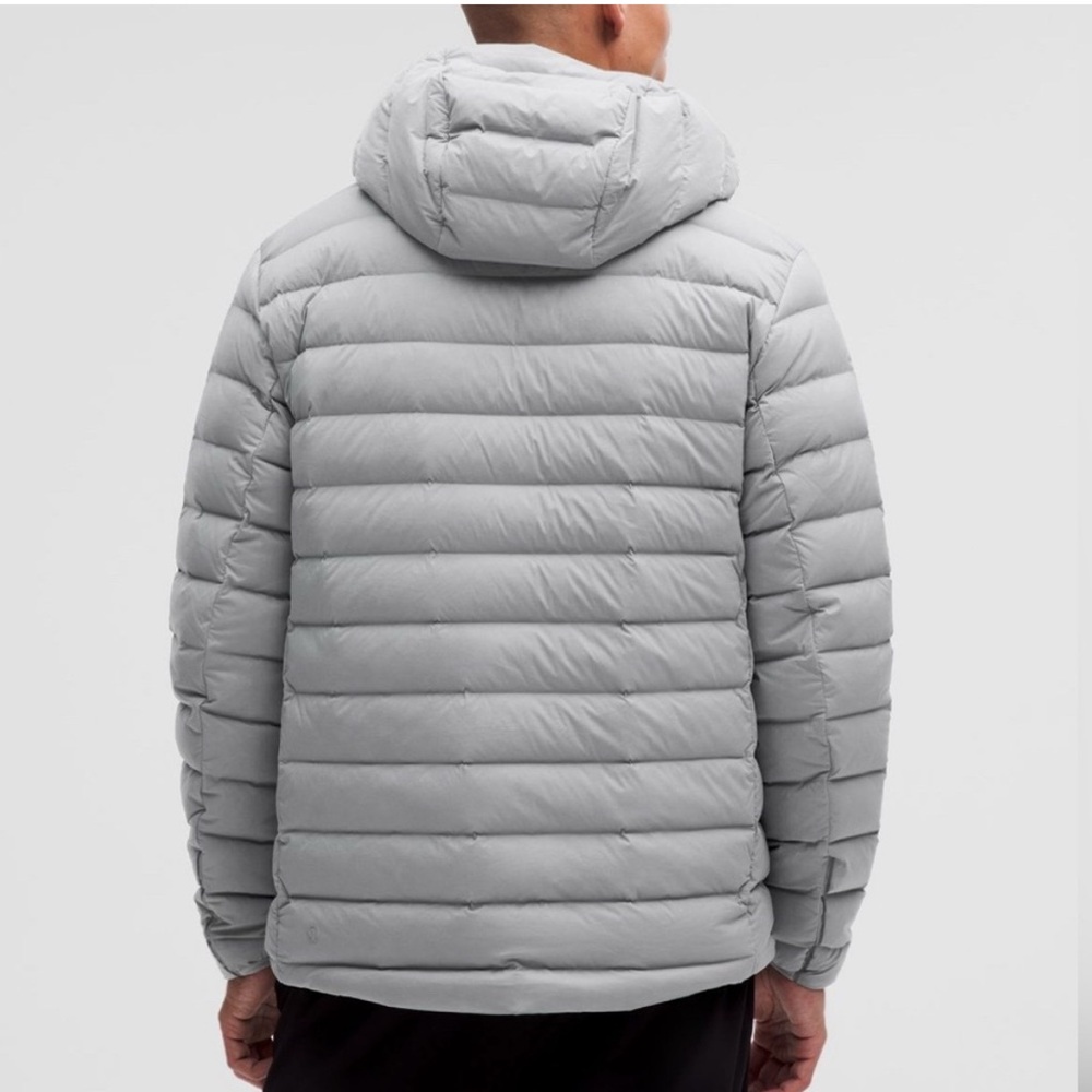Lululemon Men Navigation Down Jacket Medium Gray - image 4